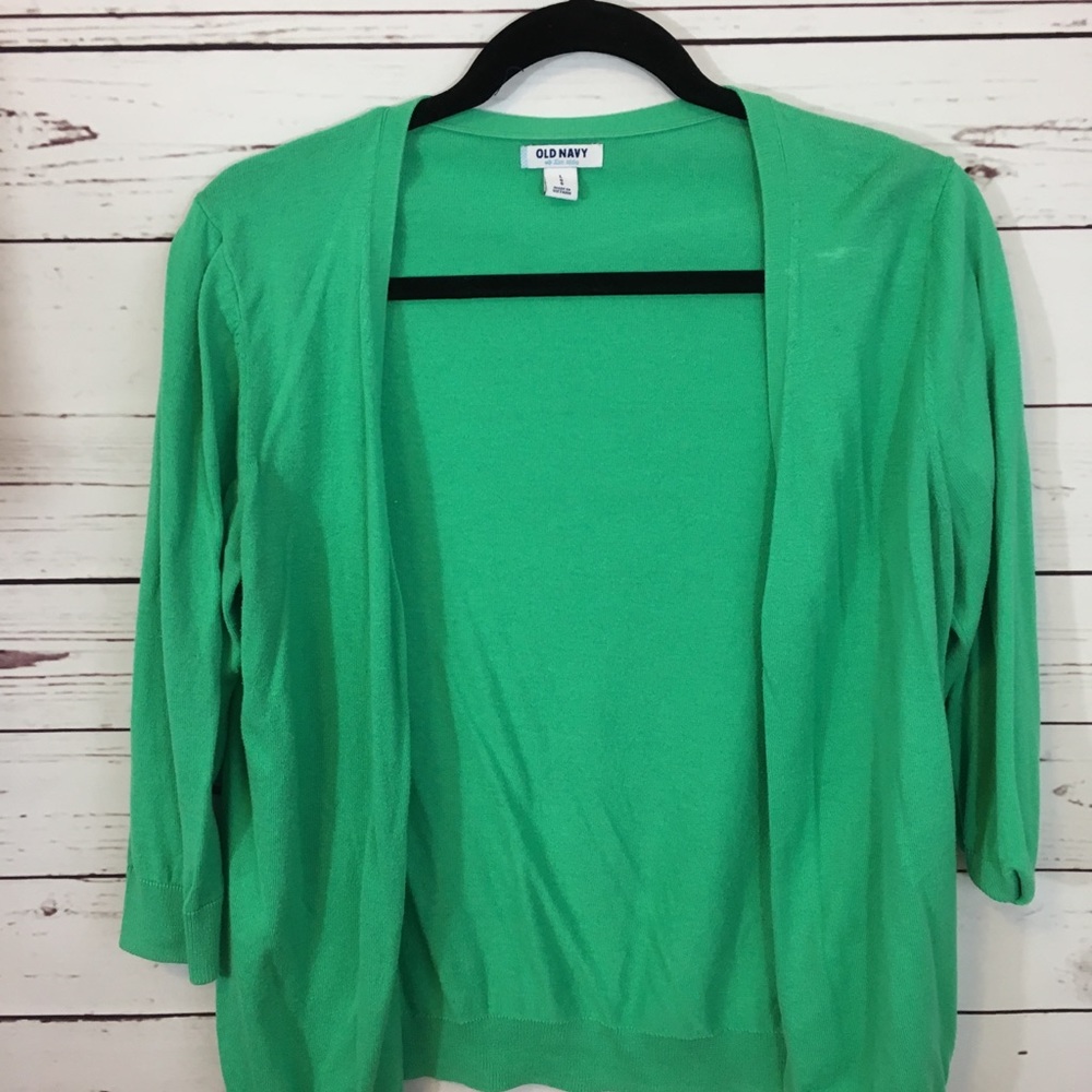 Green Cardigan